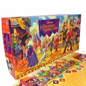 Disney Hunchback of Notre Dame 3D‎ Board Game 1996 Milton Bradley